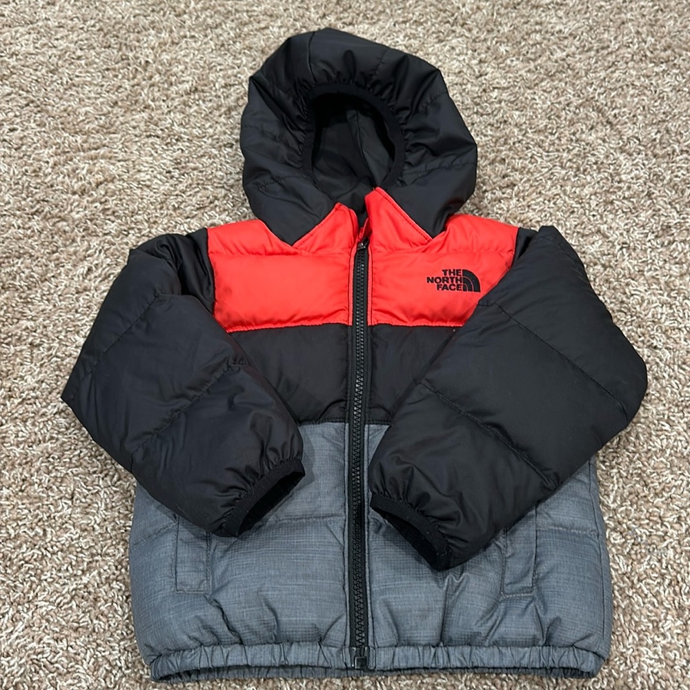 North Face “Moondoggy” Water Repellant Reversible Down Jacket